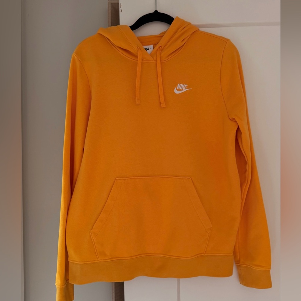 Nike Vibrant Yellow Pullover Hoodie size M